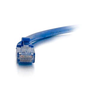 C2g/ cables to go C2G/Cables to Go 00482 Cat5e Snagless Unshielded (UTP) Network Patch Cable Cat5E Snagless 6-inches Blue