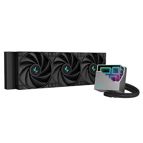 DeepCool LT720 Processeur Refroidisseur de liquide Tout-en-un 12 cm Noir