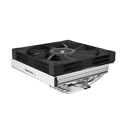 DEEPCOOL AN600 Top Flow Low Profile Cooler, 180W Cooling Power,6 Heat Pipe, Intel LGA1700/1200/1151/1150/1155 AM5/AM4