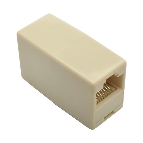 Tripp Lite N033-001-10PK Telephone Straight-Through Modular in-Line RJ45 Coupler 10 Pack