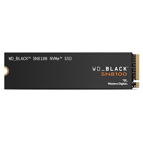 WD_BLACK 2TB SN8100 NVMe Internal Gaming SSD Solid State Drive - Gen 5 PCIe 5.0x4, M.2 2280, Up to 14,900 MB/s - WDS200T1X0M