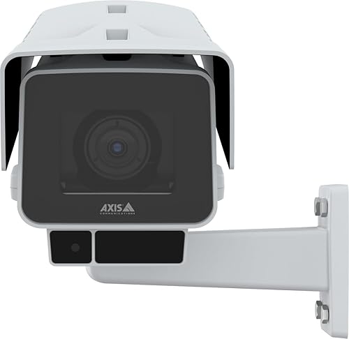 AXIS P1387-LE 5 Megapixel Outdoor Network Camera - Color - Box - White - TAA Compliant - 164.04 ft Infrared Night Vision