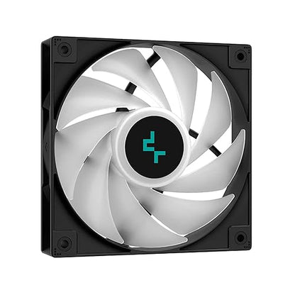 DeepCool AG620 BK ARGB Dual-Tower CPU Cooler, 2X 120mm Fan, Six Copper Heat Pipes, Intel/AMD Support AG620 ARGB