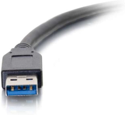 C2g/ cables to go C2G USB Cable, USB 3.0 Cable, USB C to A Cable, Compatible with Thunderbolt 3 Tablet, Chromebook Pixel, Samsung Galaxy TabPro S, LG G6, Macbook, Black, 6 Feet (1.82 Meters), Cables to Go 28832 Type C Male to A Male 6 Feet