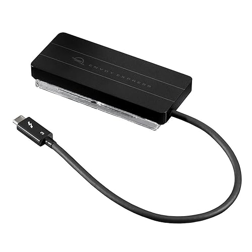 OWC Envoy Express Thunderbolt Bus-Powered Portable NVMe M.2 Enclosure 0TB Enclosure