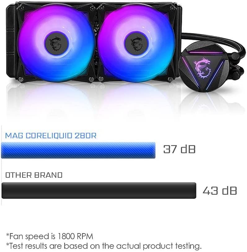 MSI MAG CORELIQUID Cooling Fan/Radiator/Water Block/Pump