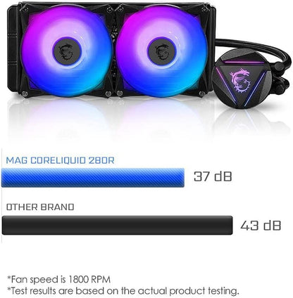 MSI MAG CORELIQUID Cooling Fan/Radiator/Water Block/Pump