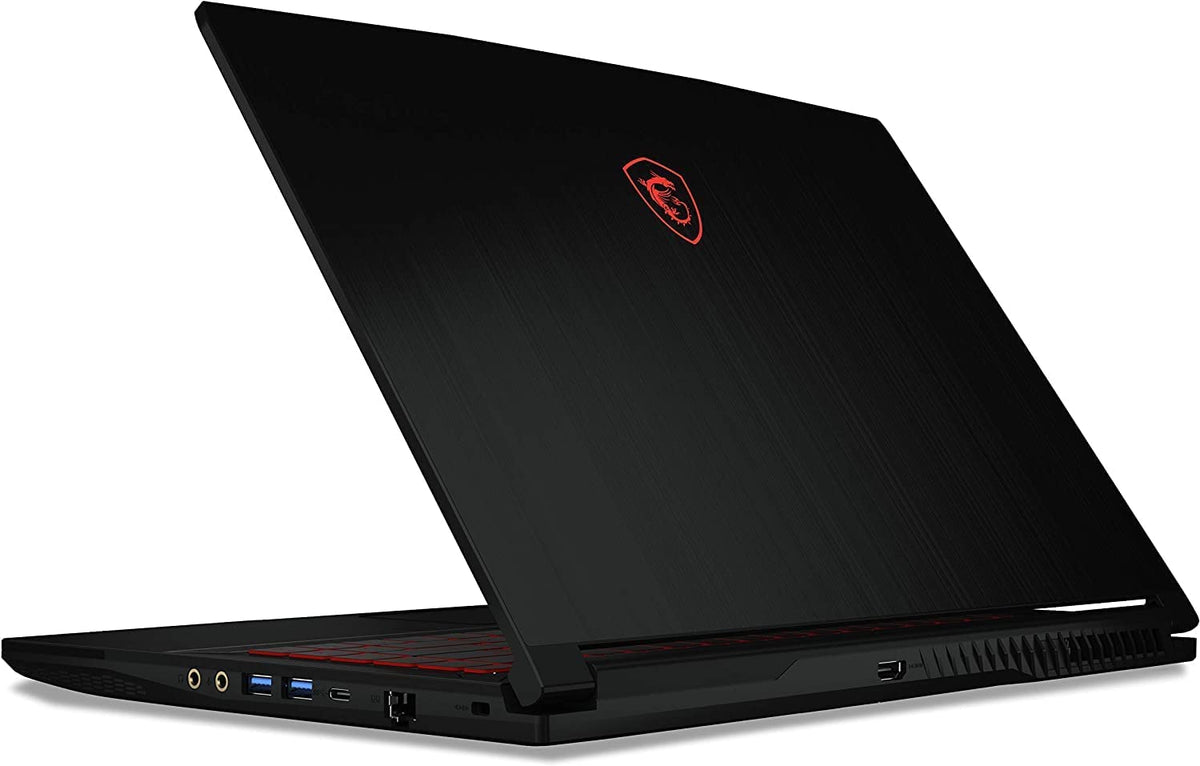 MSI GF63 Thin Laptop: 11th Gen Core i5-11400H, RTX 1650, 256GB SSD, 8GB RAM, 15.6" Full HD IPS Display, Windows 11