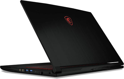 MSI GF63 Thin Laptop: 11th Gen Core i5-11400H, RTX 1650, 256GB SSD, 8GB RAM, 15.6" Full HD IPS Display, Windows 11