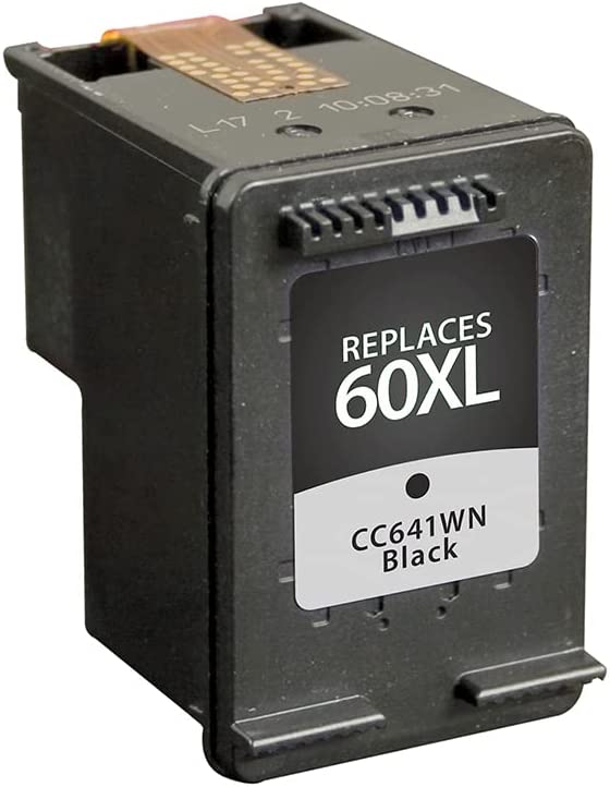 Inksters of america HP 60XL DeskJet D2530 D2545 D2560 D2660 D5560 HP Deskjet All In One F4200 Series F4440 F4480 Photosmart All In One C4640 C4650 C4680 C4795 High Yield Ink Cartridge Black