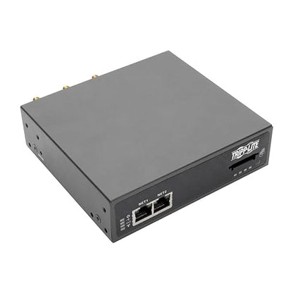 Tripp Lite 4-Port Console Server w/ 4G LTE Cellular Gateway, Dual Gbe NIC 4Gb Flash & Dual SIM (B093-004-2E4U-V), Black 4-Port with Cellular