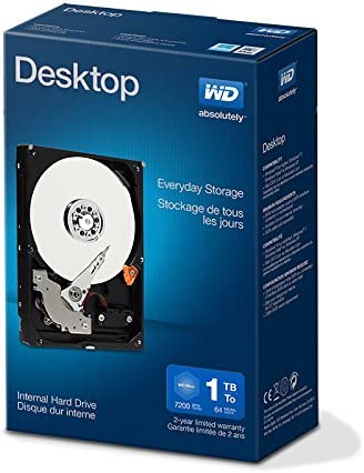 Western digital WD 1 TB 3.5-Inch Desktop Mainstream WDBH2D0010HNC-NRSN