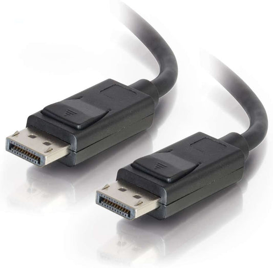 C2g/ cables to go C2G Display Port Cable, 8K, Male to Male, Black, 3 Feet (0.91 Meters), Cables to Go 54400 Male to Male Cable 3 Feet