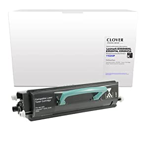 Clover imaging group Clover Remanufactured Toner Cartridge Replacement for Lexmark E350/E352 | Black | High Yield