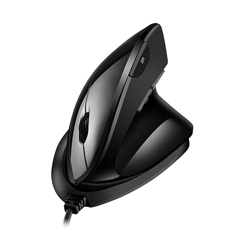 Adesso Imouse V3-TAA USB Adjustable Wrist Angle Vertical Ergonomic Mouse (TAA Compliant)