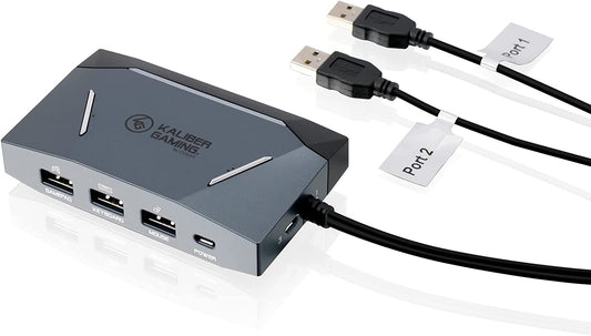 IOGEAR KeyMander 2 3Play Keyboard/Mouse Sharing Switch for PC and Game Consoles - GES1337
