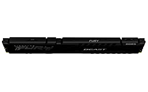 Kingston Technology Fury Beast Black 16GB 5200MT/s DDR5 CL40 XMP 3.0 Ready Computer Memory (Kit of 2) KF552C40BBK2-16 5200MT/s Black 16GB (2x8GB)