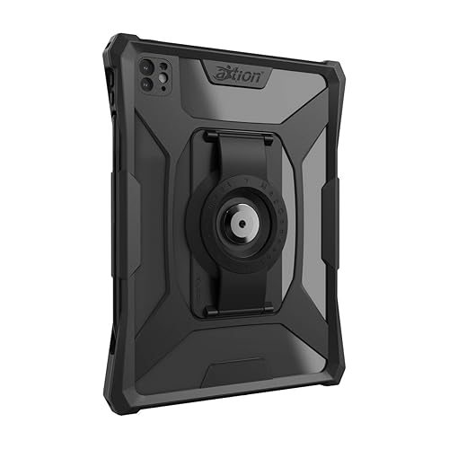 The Joy Factory aXtion Slim MH Rugged Carrying Case for 11" Apple iPad Pro 11 (2024) Tablet - Clear - Water Proof, Drop Resistant, Water Resistant, Dust Resistant, Shock Proof, Dust Proof