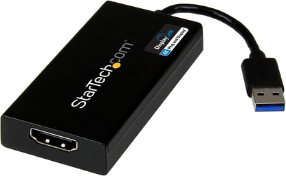 StarTech.com USB 3.0 to HDMI Adapter - 4K 30Hz Ultra HD - DisplayLink Certified - USB Type-A to HDMI Display Adapter Converter for Monitor - External Video &amp; Graphics Card - Mac &amp; Windows (USB32HD4K) USB 3.0 to HDMI 4K (Mac &amp; Win) Adapter
