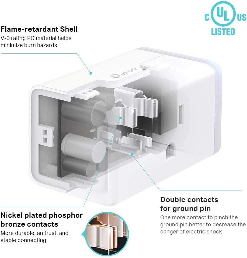Kasa Smart Plug HS103P4, Smart Home Wi-Fi Outlet Works with Alexa, Echo, Google Home &amp; IFTTT, No Hub Required, Remote Control, 15 Amp, UL Certified, 4-Pack, White Mini 4-Pack