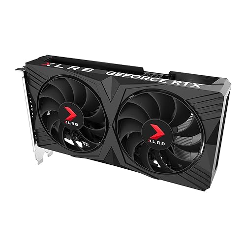PNY GeForce RTX™ 4060 8GB XLR8 Gaming Verto Dual Fan OC Graphics Card DLSS 3