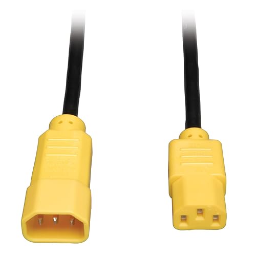 Tripp Lite Standard Computer Power Extension Cord ‎P004-004-YW