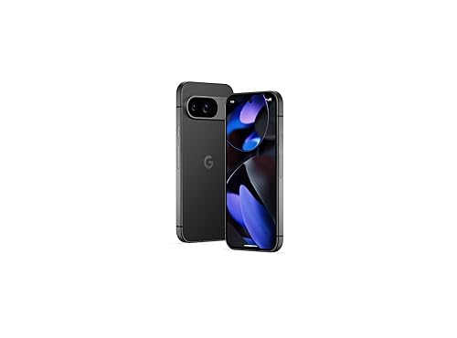 Google Pixel 9-256 GB - Unlocked Android Smartphone with Advanced Pixel Camera, 24+ Hour Battery Life, Fast Wireless Charging, Dual SIM, and Powerful Security - Obsidian 256GB Obsidian