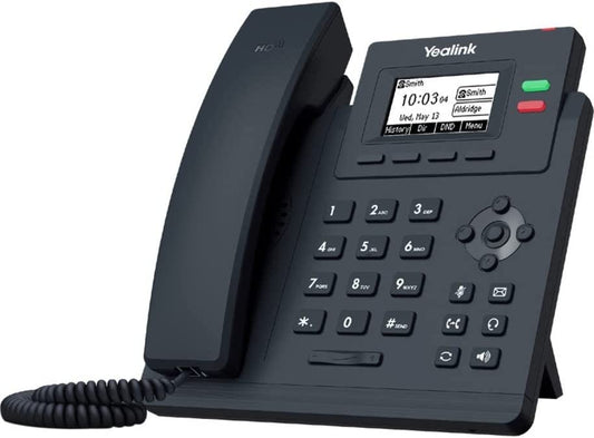 Yealink SIP-T31G IP Phone - Corded - Corded - Wall Mountable - Classic Gray