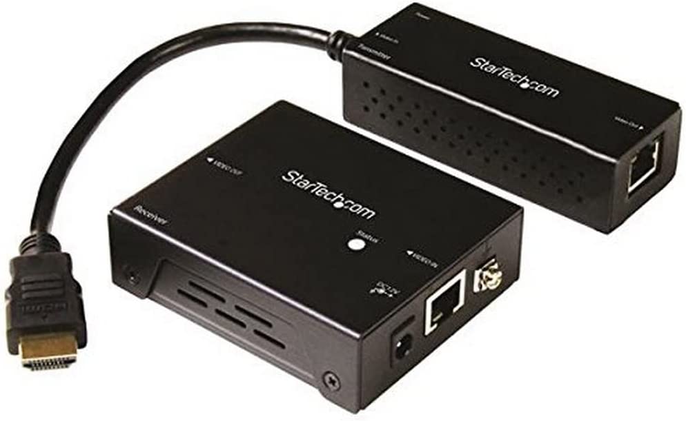 StarTech.com HDBaseT Extender Kit with Compact Transmitter - HDMI Over CAT5 - HDMI Over HDBaseT - Up to 4K (ST121HDBTDK)