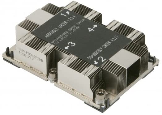 Supermicro SNK-P0067PSMB LGA 3647-0 1U X11 Purley Platform CPU Heat Sink