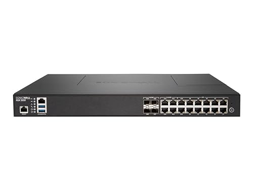 SonicWALL NSA 2650 High Availability Security Appliance GigE, 2.5 GigE, Black (01-SSC-2007) NSA 2650 High Availability Appliance