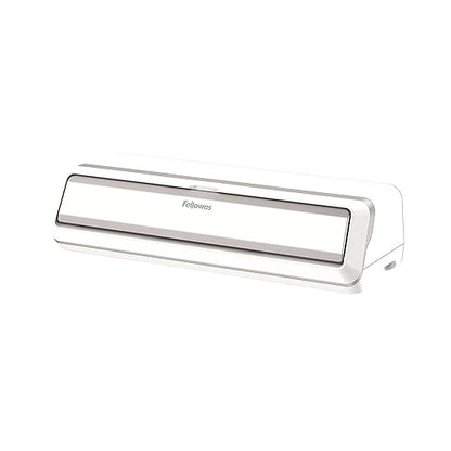 Fellowes Venus™ 125 Thermal Laminator Machine with Laminating Pouch Starter Kit, 12.5 inch, Rapid 30-60 Second Warm-Up, White/Black (5746101)
