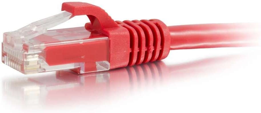 C2g/ cables to go Cables to Go 3FT CAT6 Patch CABLE-550MHZ Molded RJ45 RED (27181) 3 Feet/ 0.91 Meters Red