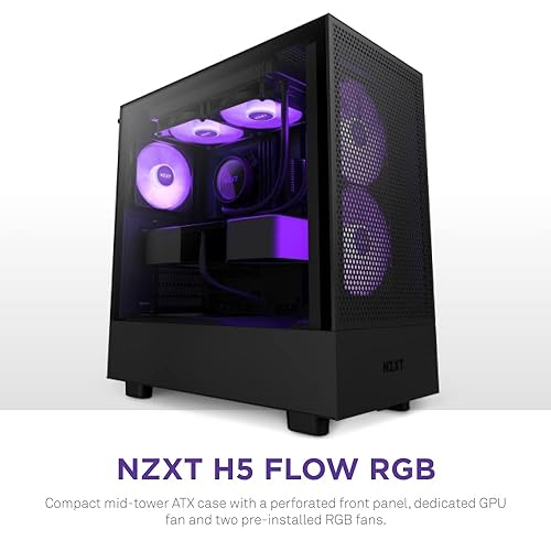 NZXT H5 Flow RGB - Black