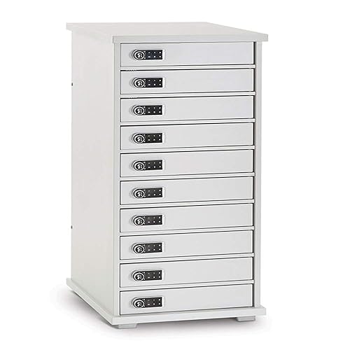 Lapcabby Lyte 10Md 10 Device Locker with 10 Individual Doors and Code Locks