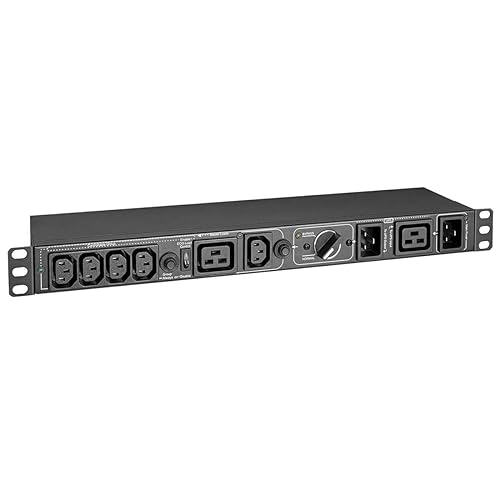 Tripp Lite PDU Hot Swap with Manual Bypass 200-240V 16A 5 C13 2 C20 1URM (PDUBHV201U)