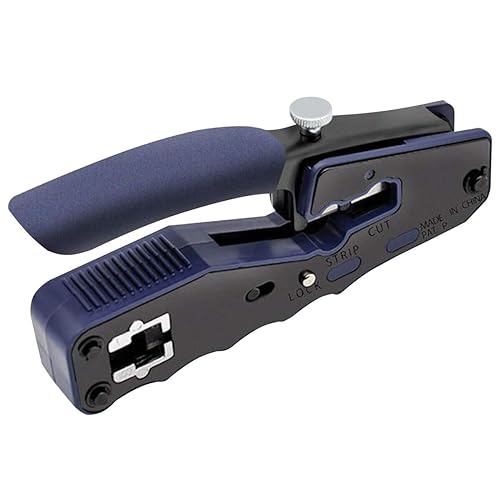 Tripp Lite Crimping Tool with Cable Stripper for Pass-Through RJ45 Plugs (T100-PT1)