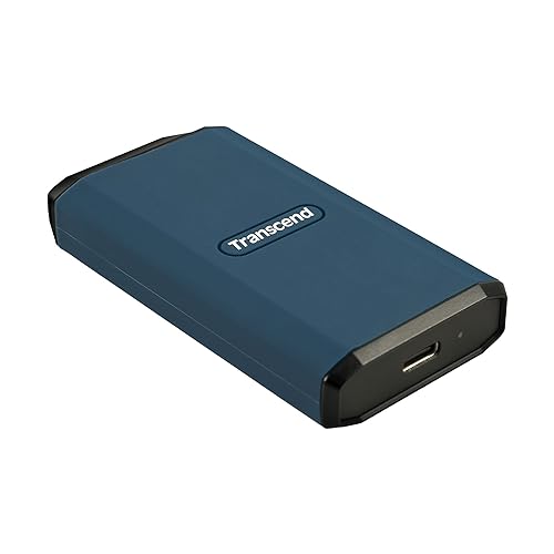 Transcend 1TB External, Portable, Military Drop Test Certified SSD, ESD410C, USB 20Gbps, Type C TS1TESD410C