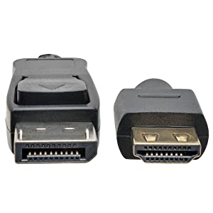 TRIPP LITE P582-003 DisplayPort to HDMI(R) Adapter Cable, 3 ft Consumer Electronics