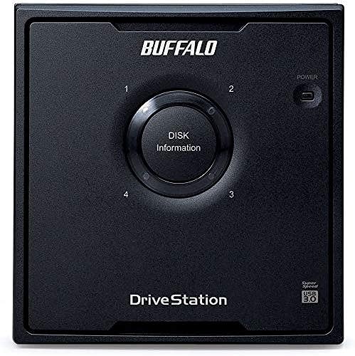 Buffalo DriveStation Quad USB 3.0 4-Drive 24 TB Desktop DAS (HD-QH24TU3R5)