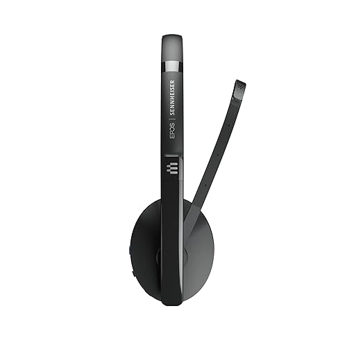 EPOS | Sennheiser Adapt 231 (1000896) Single Sided Headset, Wireless, Dual-Connectivity Bluetooth, USB-C Dongle Included, UC Optimized and Microsoft Teams Certified, Black Single Sided USB-C