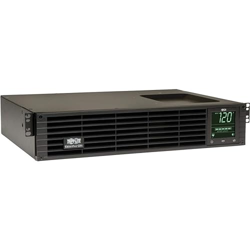Tripp Lite SMART1500RMXL2UA 1500VA 1350W UPS Smart Rackmount AVR LCD 120V USB DB9 SNMP 2URM, 8 Outlets