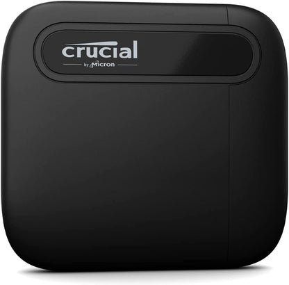 Crucial X6 4TB Portable SSD – Up to 800MB/s – USB 3.2 – External Solid State Drive, USB-C - CT4000X6SSD9 4TB X6 USB-C Portable SSD