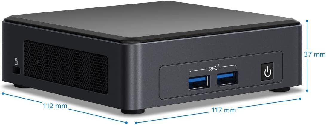 Intel NUC 11 Pro NUC11TNKi5 Barebone System - Socket BGA-1449 Core i5 11th Gen i5-1135G7 Quad-core (4 Core) Chip - 64 GB DDR4 SDRAM DDR4-3200/PC4-25600 Maximum RAM Support - 2 Total Me