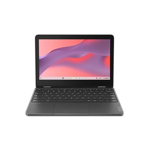 Lenovo 300e Yoga Chromebook Gen 4 11.6" HD 2-in-1 Touchscreen Laptop, MediaTek Kompanio 520 2.0GHz, 8GB RAM, 64GB eMMC, ChromeOS, Graphite Gray with Pen