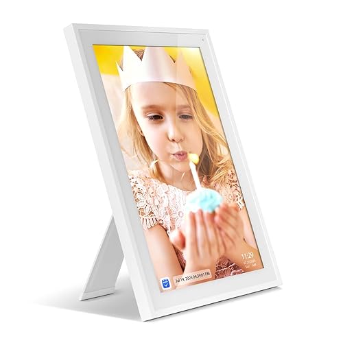 Aluratek AWFC15F Digital Frame - 15.6" LCD Digital Frame - 1920 x 1080 - Wireless - 16:9 - Calendar, In-plane Switching (IPS) Technology, Light Sensor, Adjustable Brightness, Automatic Orientation Detection, Slideshow, Auto On/Off - Built-in 32 GB