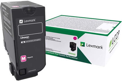 Lexmark 74C10M0 Unison Toner Cartridge, Magenta