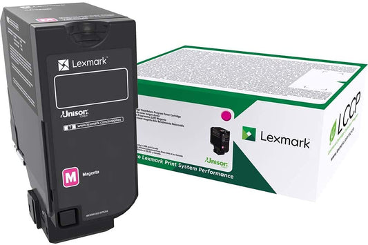 Lexmark 74C10M0 Unison Toner Cartridge, Magenta