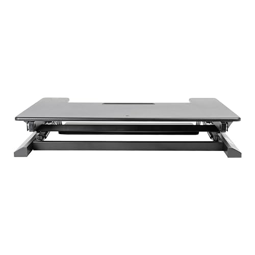 Tripp Lite WorkWise Height-Adjustable Sit-Stand Desktop Workstation, 36 x 22 in. Monitor Platform (WWSSD3622) Desktop 36