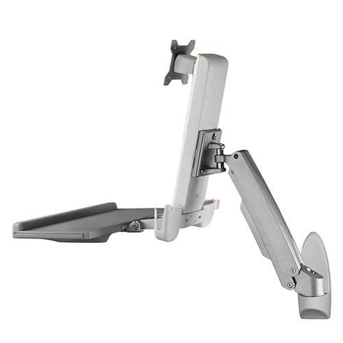 Amer Wall Mount for Flat Panel Display, Keyboard, CPU